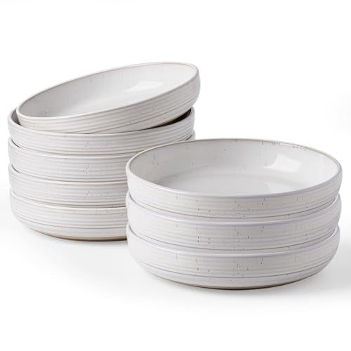 Milkyway 33 oz Pasta Bowls Set of 8 (White / Set of 8)