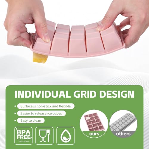 Silicone Ice Cube Tray (2 Count)