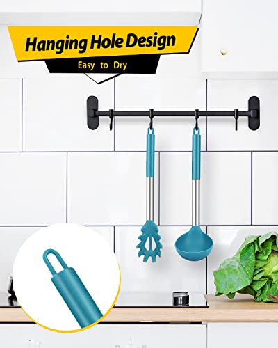 Silicone Soup Ladle and Pasta Spoon Set (2 Count)
