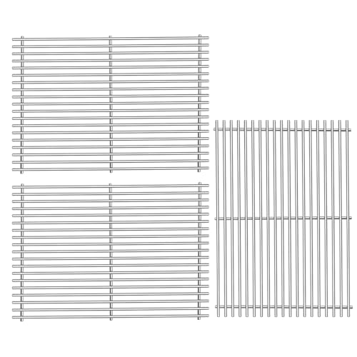 18 7 8" 304 Stainless Steel Grill Grates for Weber Genesis ii E (18.75" Genesis ii 600)