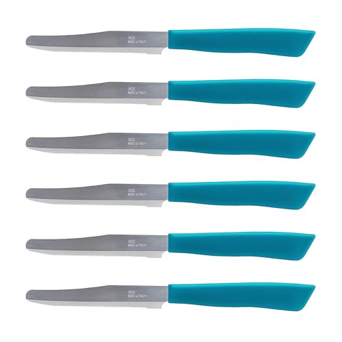 6 kitchen Knives Set (Azure)