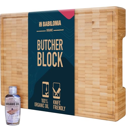 Bamboo Cutting Board (Organic Bamboo / 15.7"L x 10.2"W)