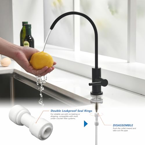 Drinking Water Faucet for RO System (Matte Black)