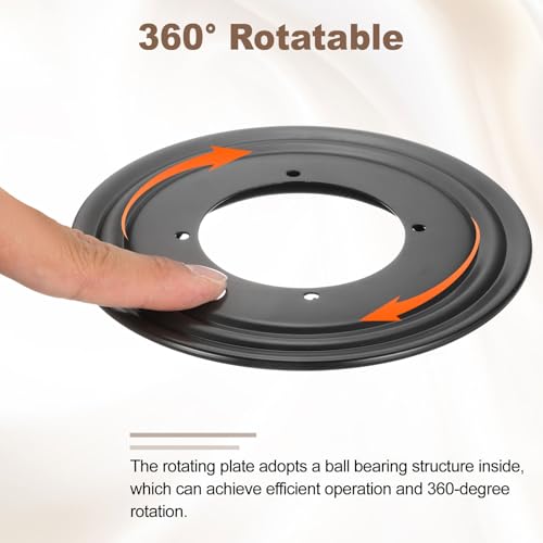 3Pcs 5.5 Inch Rotating Bearing Plate (3 Count)
