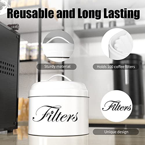 Coffee Filter Holder with Lid