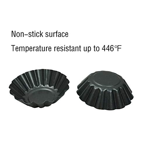 12 Pack Egg Tart Pan (bigger 3")