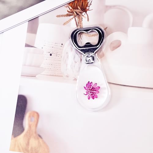 Resin Art Bottle Opener (White)