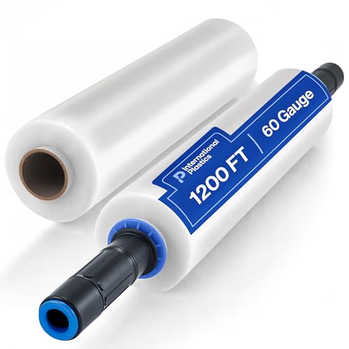 2 Pack of 15'' Stretch Wrap Rotating Handle (2 Count)