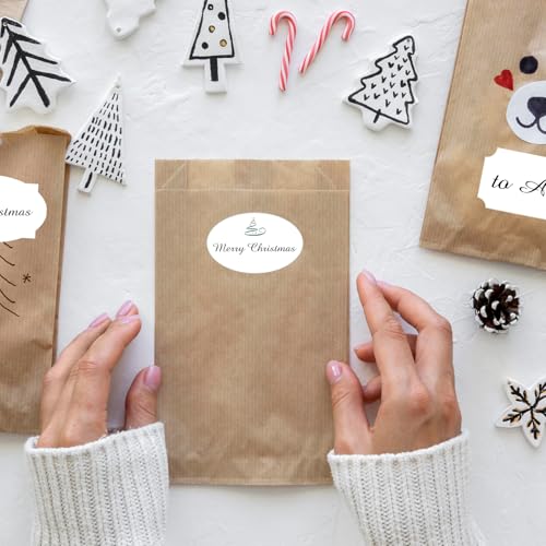 350 PCS Gift Tags Stickers Name Labels Stickers