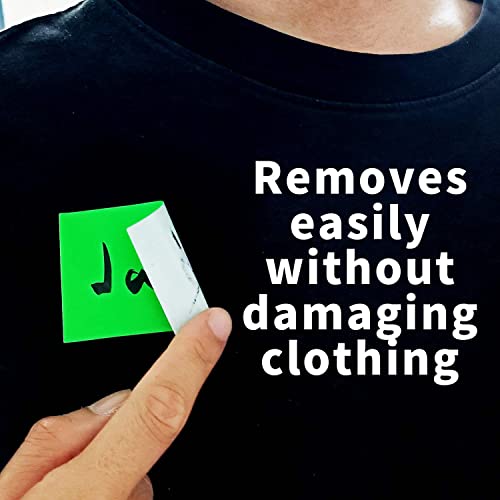 Colored Labels Stickers 3 x 2 Inch (Fluorescent Green / 2*3 inch)