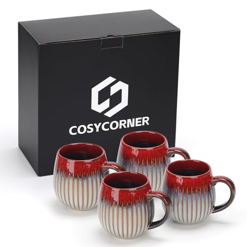 Ceramic Coffee Mugs Set (CoMug01-A×4 pcs)