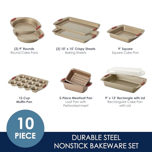 Cucina Nonstick Bakeware Baking Pans Set