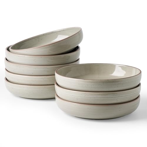 Meteor 33 oz Pasta Bowls Set of 8 (Matcha Green / Set of 8)