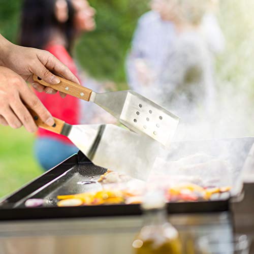 Wooden Griddle Accessories Kit (Wood Color)