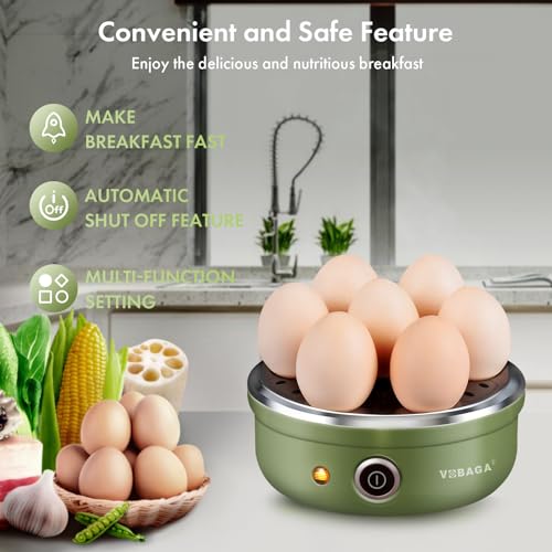 Electric Egg Cooker (Retro green)