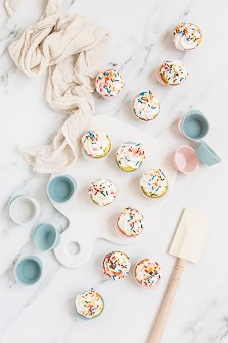 Reusable Silicone Baking Cups Gift Set Bundle (Gift Set)