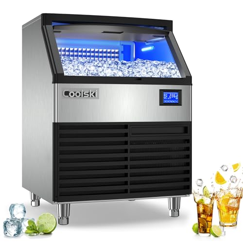 Commercial Ice Maker Machine 260LBS (260LBS/DAY / Stainless Steel)
