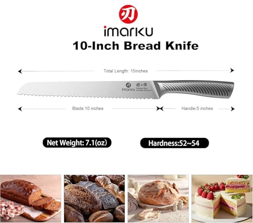 Bread Knife 10 Inch (Classic Silver)