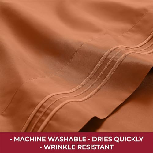 Iconic 4 Piece (1678 Terracotta / RV / Short Queen)