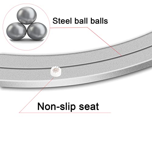 Lazy Susan Hardware Aluminum Metal Rotating Turntable Bearings Swivel Plate Hardware for Dining