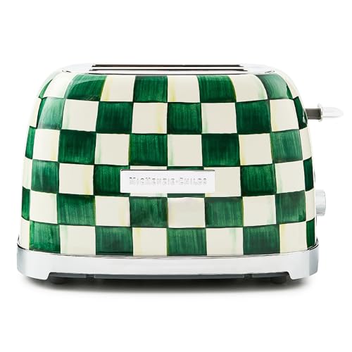 2 Slice Toaster (Emerald Check)