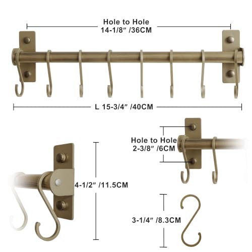 Kitchen Utensil Holder Hanger (Bronze)
