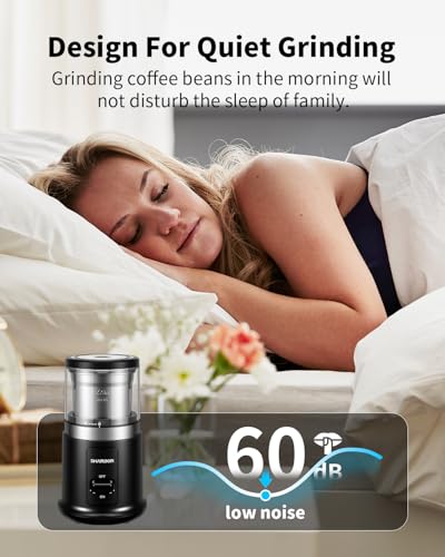 One Touch Coffee Grinder Electric (Black / 1 BOWL)