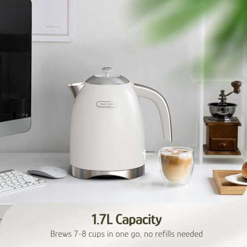 Electric Water Kettle 1.7 Liters (Pearl White)