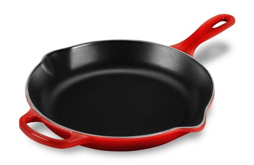 Enameled Cast Iron Signature Round Skillet (10.25" / Cerise)