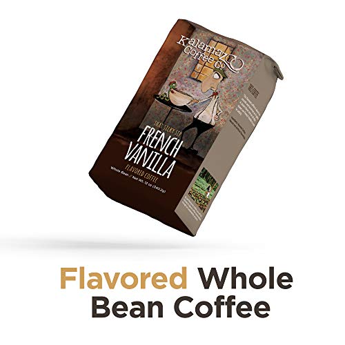 French Vanilla Whole Bean Coffee (12 Ounce (Pack of 3))