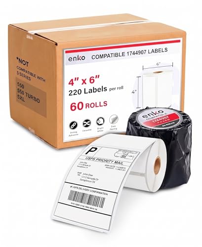 1744907 60 Rolls (60 Rolls - 13,200 Labels)