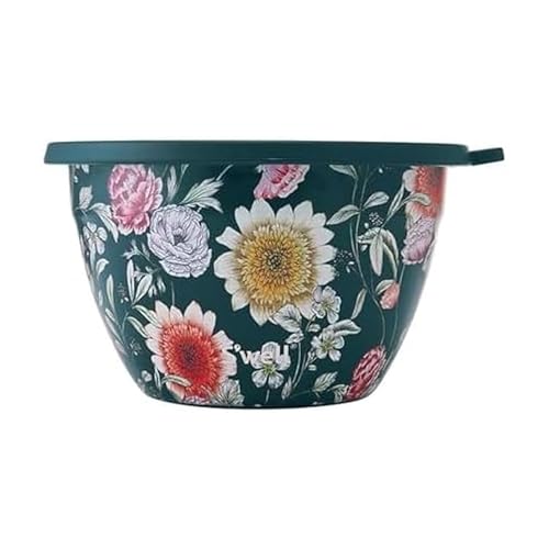 Stainless Steel Salad Bowl Kit 64oz (Midnight Botanical / 64oz)