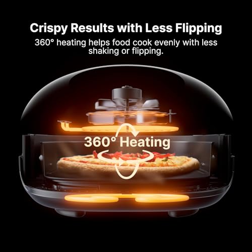 Dome 2 Large AI Smart Air Fryer (Red / Dome air fryer)