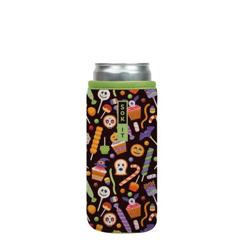 CanSok Sleeve for Beer & Soda Insulated Neoprene Cover (Creep It Sweet / 12oz Slim Can Sleeve)