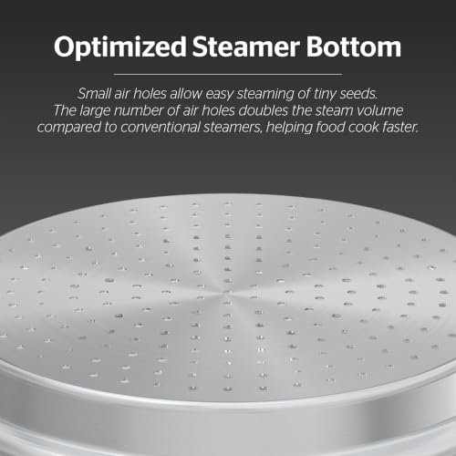 2 Tier Stainless Steel Steamer Pots