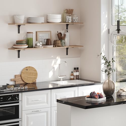 Long Wall Shelves (Natural / 55.1 Inch)