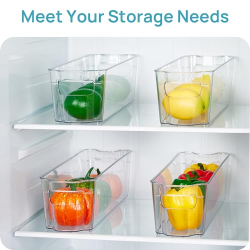 4Pcs Clear Breastmilk Storage Bags Container in Freezer Fridge