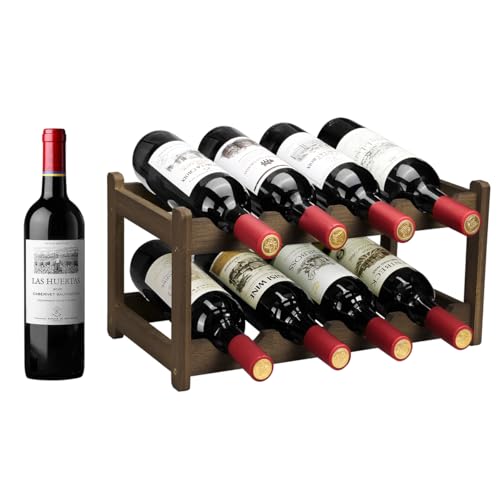 Wine Rack 8 Bottle 2 (2 Tier Moca)