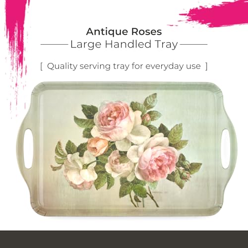 Pimpernel Antique Roses Decorative Melamine Serving Tray