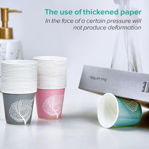 600 Pack 3 oz Paper Cups (600pack Colour mixture)