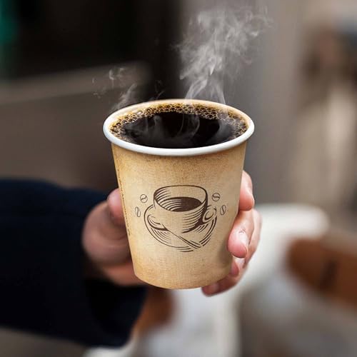 200 Pack 10 oz Coffee Cups Disposable Paper Cups (10OZ-200)