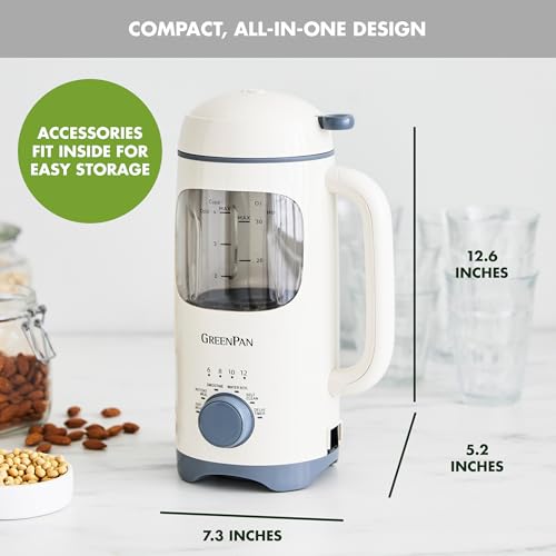 30oz Nut Milk Maker Machine (Cream)