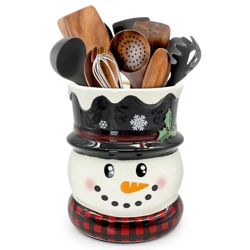 Christmas Kitchen Decor (Christmas Snowman White)