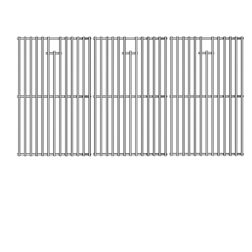 17/17.5/19.5 Inch Stainless Steel Grill Grates for Charbroil 463242716 Tru Infrared, for Charbroil Commercial 463242715 463276016 463257520 463263924, for Lowe's 606682 Nexgrill 720-0882A (17"D x 28.5"W)