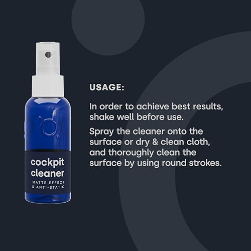 Cockpit Cleaner (Cockpit Cleaner / 3.38 Fl Oz (Pack of 1))