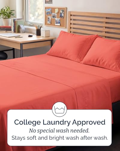 Full XL Sheets (28 - Coral / Full XL)