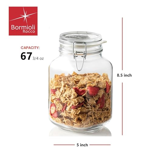 SYNCHKG017035 Fido Glass Canning Jar Italian (2 Liter)
