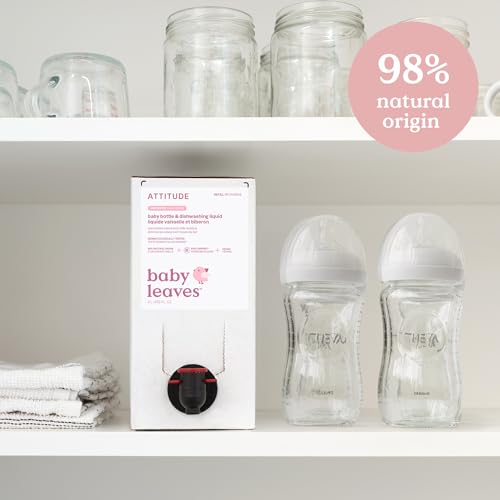 ATTITUDE Baby Bottle & Dish Soap Refill (67.6 Fl Oz (Pack of 1))