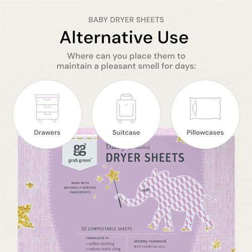 Baby Laundry Dryer Sheets (160 Count)