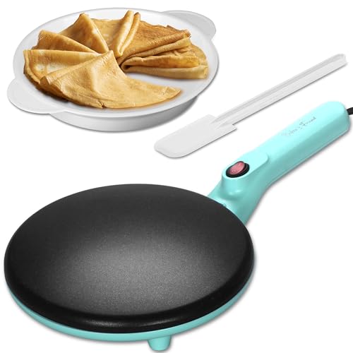 Instant Crepe Maker with Handle (Crepe Maker (Aqua))
